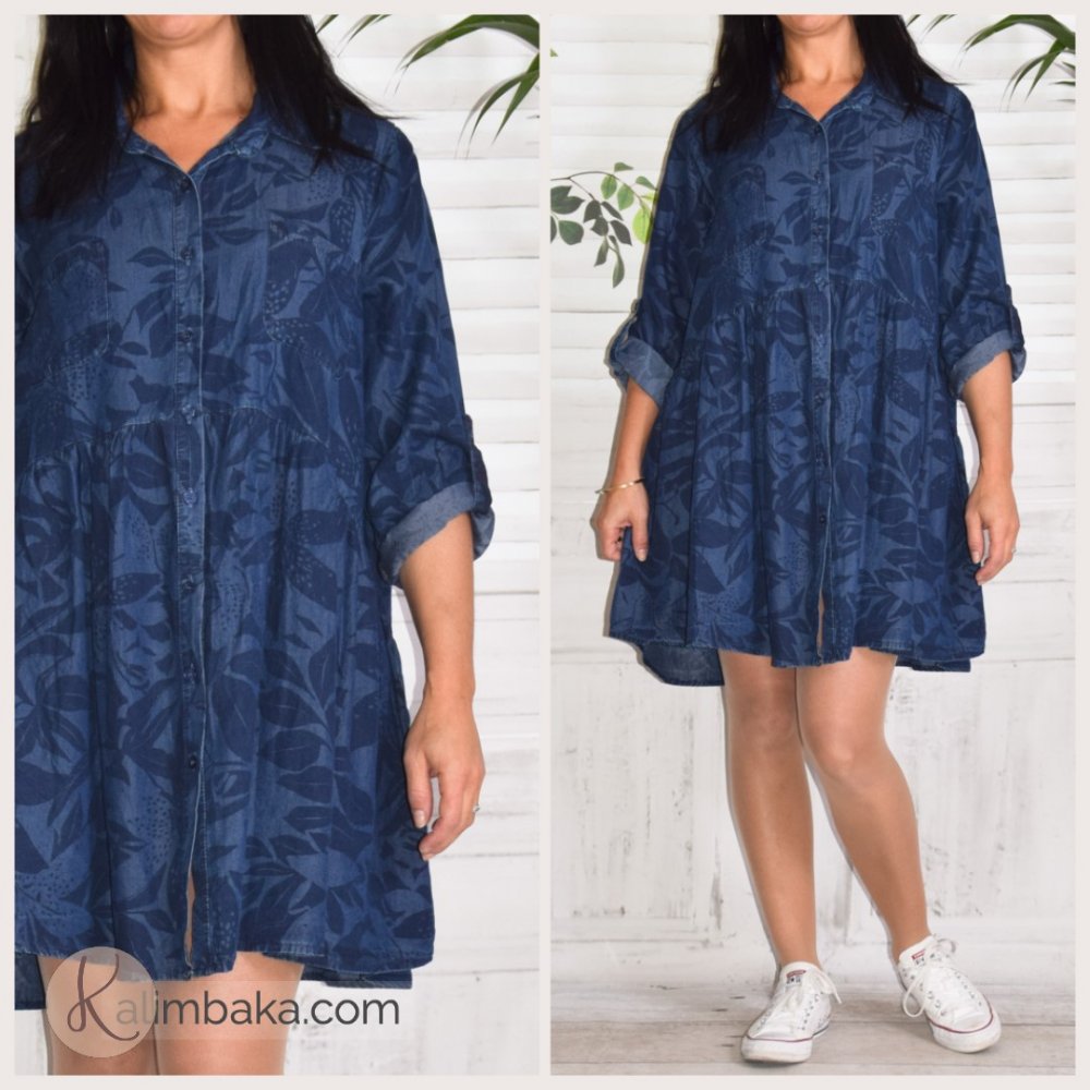 Robe en jean, fluide, grandes tailles. Sélectionnez votre ...