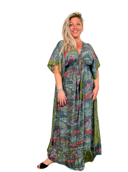 Anika, robe indienne hippie grande taille