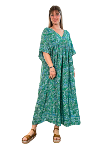 Aurore, robe indienne, bohème, grande taille