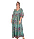 Aurore, robe indienne, bohème, grande taille
