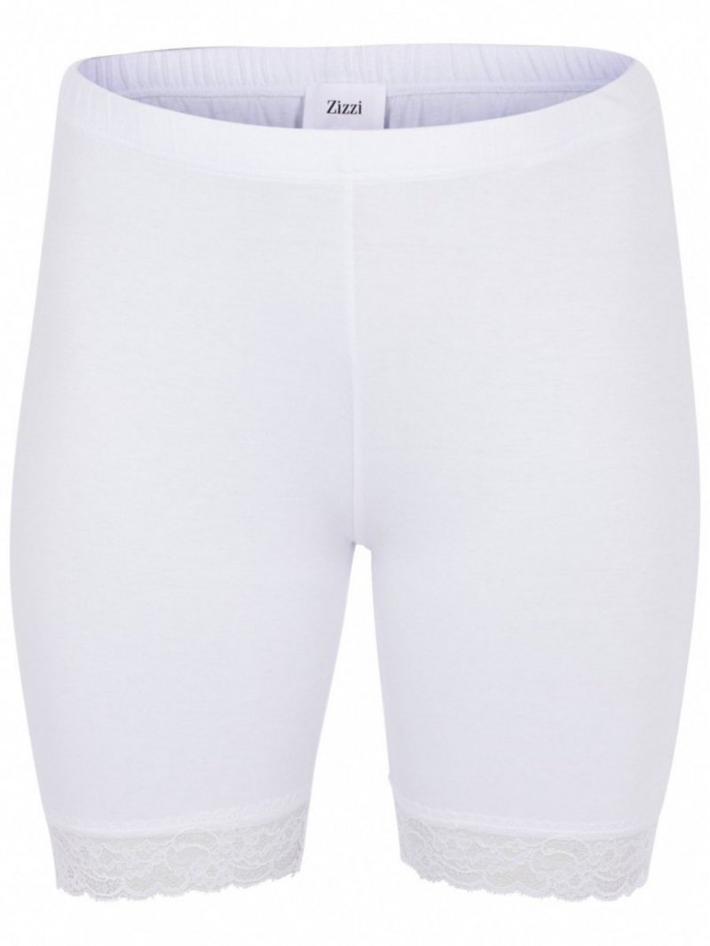 shorty blanc dentelle